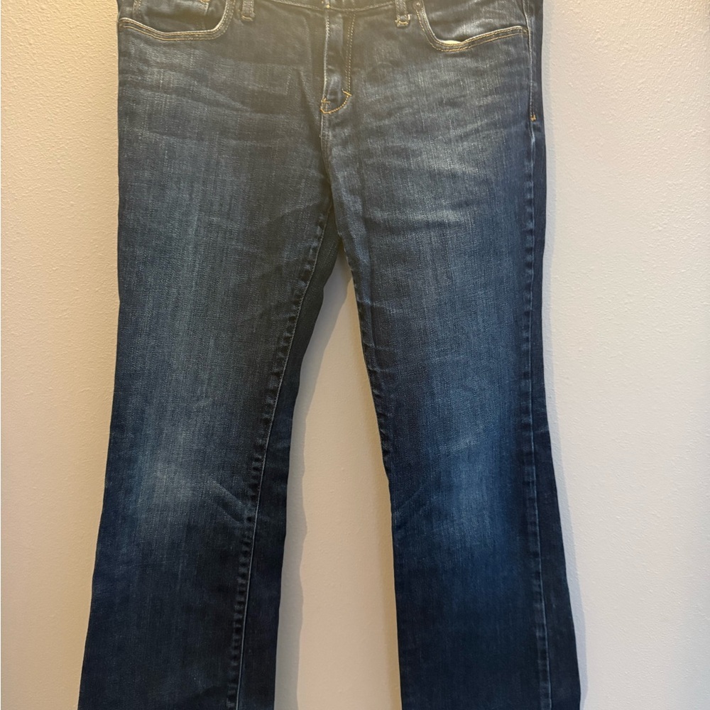 Abercrombie & Fitch Women's Dark Wash Mild Flare Jeans 28x31